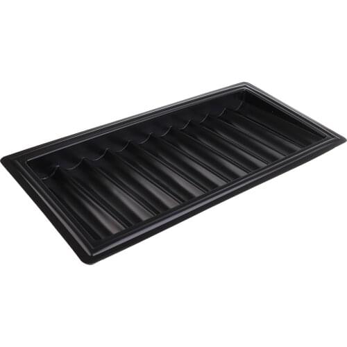 1pc Acrylic Poker Chips Tray 10 Row/500 Chips Organiser 47 x 22.8 x 3.8cm