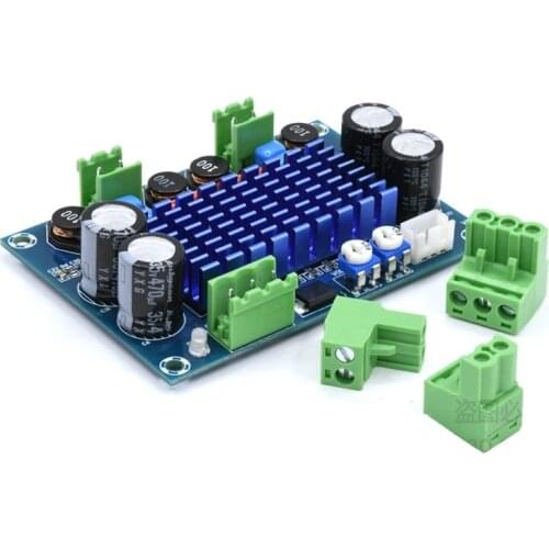 2*120W TPA3116D2 High Power Digital HiFi Power Amplifier Board Chassis Dedicated Plug-in DC5-28V Output 2.0 CH Stereo amp