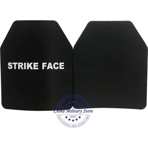 2pcs USA NIJ Standard 0101.06 Level III Bulletproof Steel Plate Steel Ballistic Armor Plates