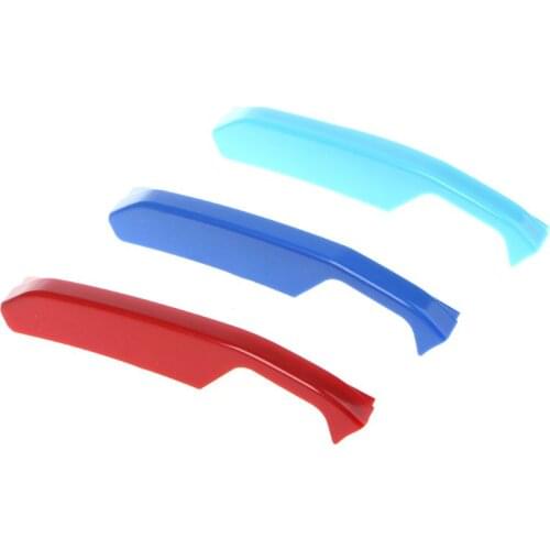 3D Car Front Grilles Trim Sport Strips Cover for skoda Octavia A7 2015-2017 A0NE