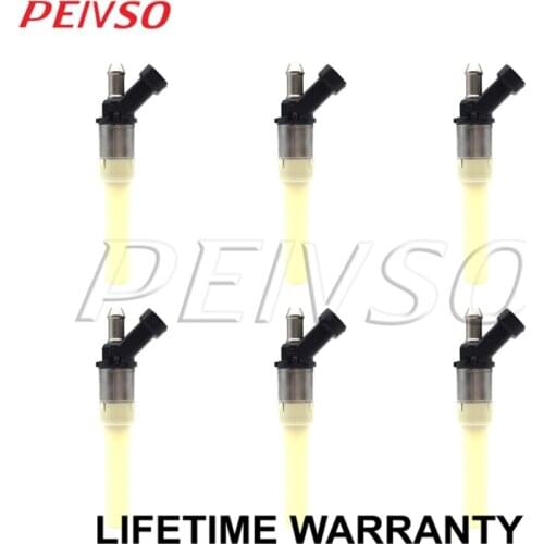 6x 12568332A FJ10565 217-1516 Fuel Injector For CHEVROLET&GMC ASTRO / BLAZER / EXPRESS / JIMMY / P3500 / SAVANA 4.3L V6
