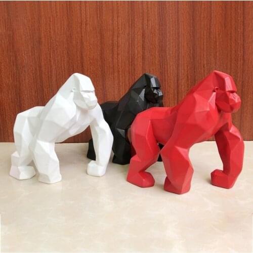 American creative monkey animal ornament sculpture decoration art European creative home decorations crafts gifts statue