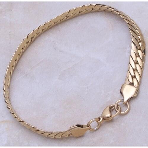 Gold Color Fashion Stainless Steel Jewelry Chain Bracelet For Man And Women Bijoux En Acier Inoxydable Jewels Store BG706001