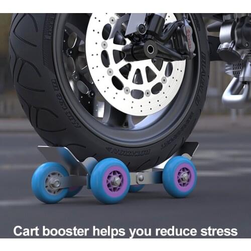 Fast Ship! Portable Foldable 5-wheel Heavy Duty Electric Bicycle Motorcycle Tricycle Emergency Tire Booster Trailer Tire Booster