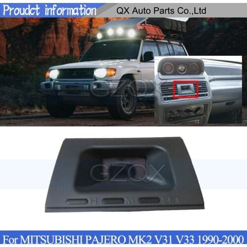 CAPQX Car Dashboard Electronic Clock digital clock For Mitsubishi Pajero Montero MK2 V31 V32 V33 V43 1990-2000 Dashboard Clock