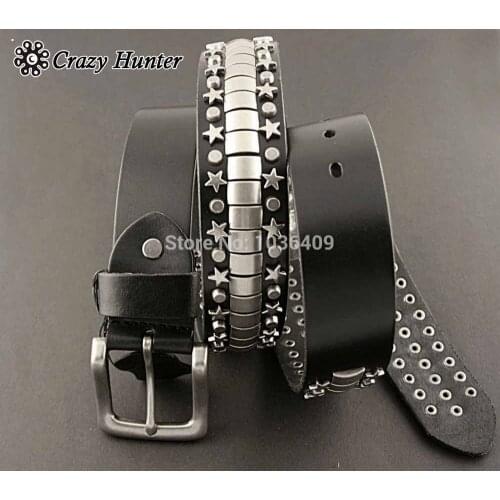 Кожаные ремни для мужчин Crazy Hunter China At AliExpress