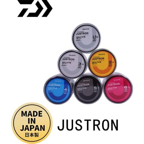 DAIWA/DAIWA JUSTRON fishing line line 500 meters Japan strong tensile nylon thread reels