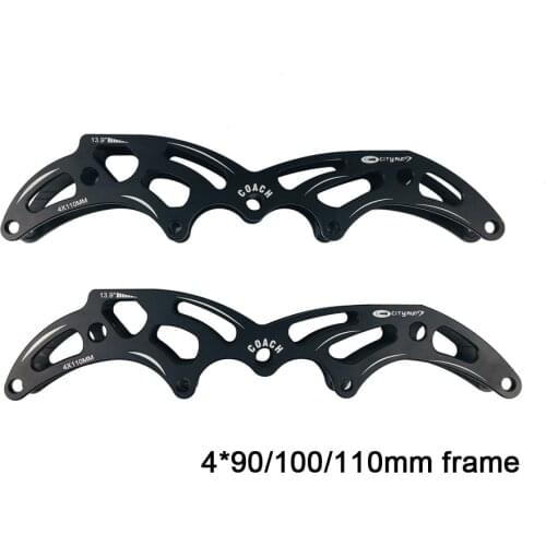 JK Original Inline Cityrun Speed Skates Frame 4*100/110 mm Aluminium Alloy Skates Base 165mm 195mm Mount Distance DJ12