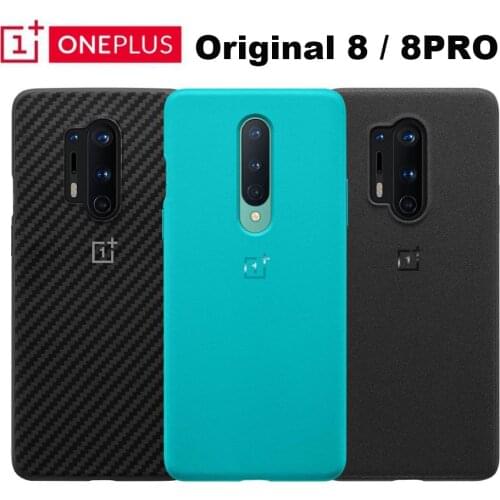 Cyan Official Oneplus 8 Pro Case Original 8 Carbon Bumper Oneplus 8 Case Sandstone Carbon Nylon Cover