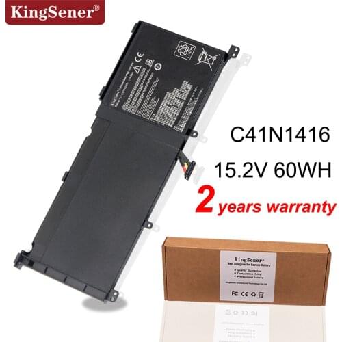 Kingsener New C41N1416 Laptop Battery for ASUS ZenBook Pro G501 G501J UX501LW N501L UX501J Series 15.2V 60Wh