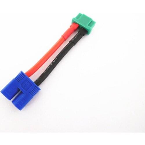 MPX Multiplex Female to EC3 Male Connector Lipo Battery Adapter Converison Cable 14AWG 50MM