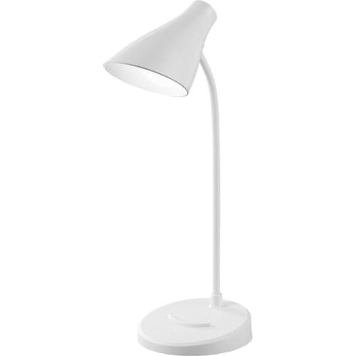 Dimmable Desk Lamp, 2000mAh Battery, Touch Control Bedside Reading Lamp Flexible Head Table Lamp for Bedroom Office Living Room