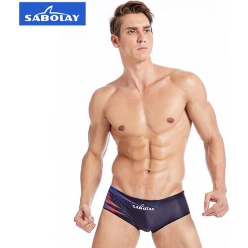 New Beach Swimsuit Sexy Swimwear Men Bathing Shorts Men Briefs Beach Shorts Water Sports Suits Surf Board Shorts Swim Trunks