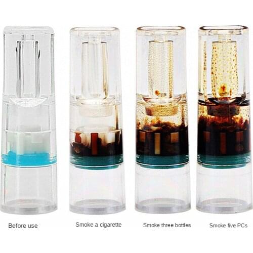 100PCS Disposable Tobacco Cigarette Filter for Smoking Reduce Tar Filtration Cleaning Holder Cigarette Dedicated Accessories