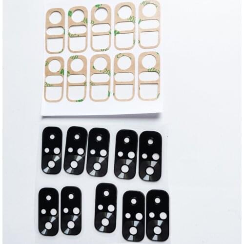 Wholesale 10pcs/lot Camera Glass Lens For Xiaomi Redmi Note 10 Pro 5G Rear Bcak Camera Glass Cover With Adhesive Sticker
