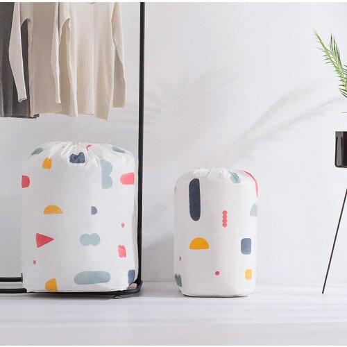 IdYllife PEVA Foldable Storage Bags for Clothes Quilt Shoes Organizer Under Bed Bedroom SaveSpace Waterproof Dust Moistureproof