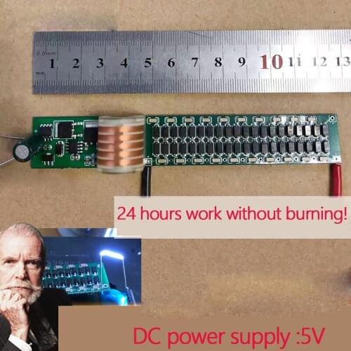 5V to 10KV Pulse High Voltage Boost Module 24 Hours Long Time Working and Discharge, No-load, No Burning, Low Heat