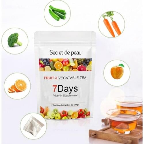 Secret De Peau Vegetable Fruit Tea Vitamin Child Nutritionist Supplement Health care product Essential To Lose Weight Emulsion