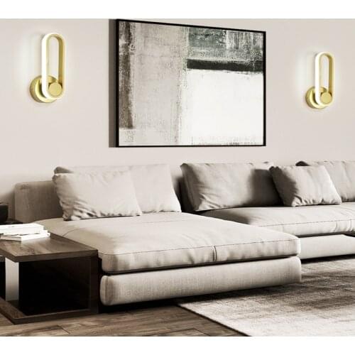 Nordic modern bedroom bedside wall lamp living room LED lamp aisle corridor lamp ceiling lamp LED wall lamp factory direct