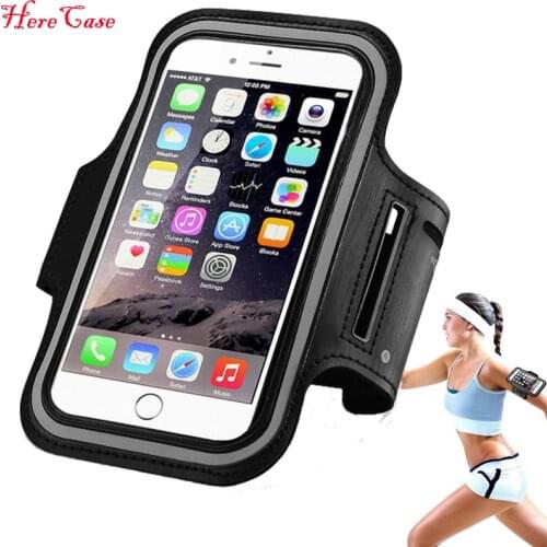 Sports Phone Bag Arm Band For iPhone 7 6 6S Plus Samsung Galaxy Grand Prime S7 Edge S6 Xiaomi Redmi Note 2 3 Mi5 PU Leather Case