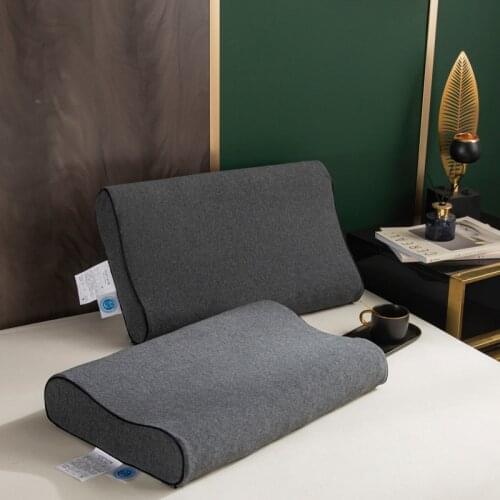 Super Breathable Washab Fiber Pillow Core Six Side High Elastic Pillow Cervical Protection Pillow Soft Comfortable Sleep Pillow