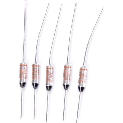 5pcs/lot 10A 250V 192C SF188E Thermal Fuse Thermal Cutoffs Tf192C Degree Temperature Fuses