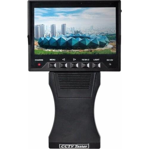4.3 Inch Security CCTV Camera Tester 12V Output RJ45 Cable Test Monitor