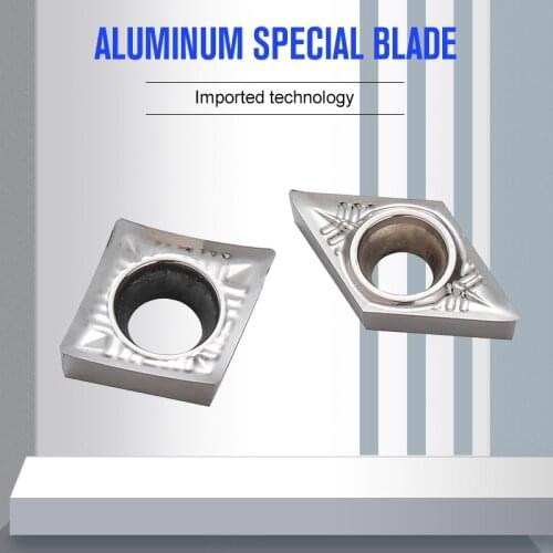 YOUSCARD 10Piece lathe tools Aluminum Cutter Blade Turning tools Cutting tool CCGT060204 CCGT09T304 DCGT11T304 DCGT070204