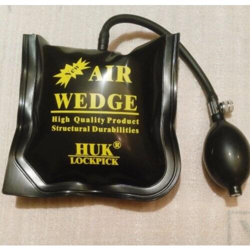 Hot quality klom huk middle,Black Air Pump Wedge Car Door Opener Auto Entry Lockout Supplies Locksmith Tools