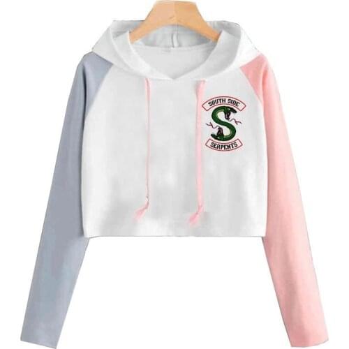 Riverdale Hoodie Sweatshirts South Side Serpents Streetwear Tops Spring Hoodies Female Hooded Harajuku Autumn Winter Sweatshirt
