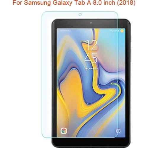 100pcs/lot Transparent Screen Protector for Samsung Galaxy Tab A 8.0 inch (2018) (SM-T387 Model)