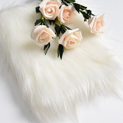 40x50cm Long Plush Beauty makeup Photo Carpet Shoot Photo Blanket Background Cloth Soft Mat For Photography Prop Decoration