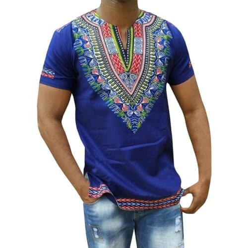 African Clothes 2020 Fashion Slim Fit Short Sleeve African Dashiki T Shirt Men Brand Africa Clothing Tops Tee Shirt Homme XXXL