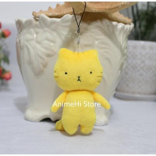 Anime Love Live LoveLive! Rin Hoshizora Cat Plush Doll Figure Keychain Cosplay Bag Pendant Keyring Cute Cartoon Toy 13cm Gift