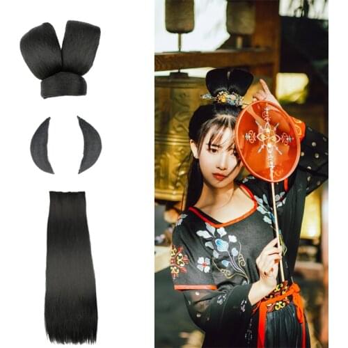 Ancient dynasty hair product for women halloween party supplies princess party vintage hair products han dynasty female cosplay