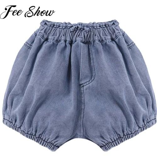 FEESHOW Denim Shorts For Babies