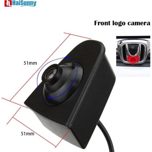 HaiSunny HD CCD car front logo camera for Honda Accord CRV Odyssey XR-V Crosstour Odyssey