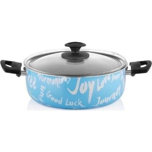 Domino 28 Cm Pots Happy Brush Blue/black Kırçıl