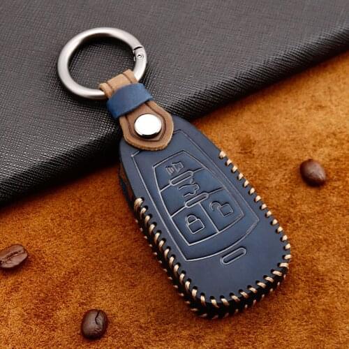 For BAIC New Energy EU5 d50 EX360 EX3 EC5 EC220 Leather Key Case Keychain Protective Case