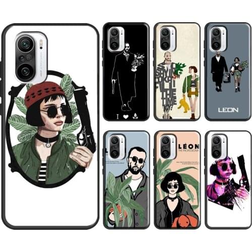 Leon The Professional For POCO X3 M3 F1 F2 Pro Case For Xiaomi Mi 11 8 9 9T 10T Pro A1 A2 Mi Note 10 Lite Cover