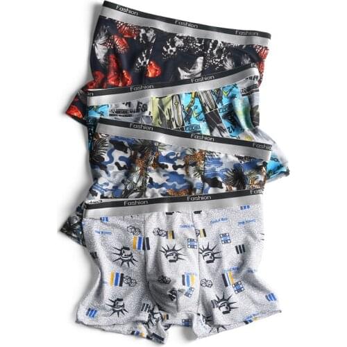 2021 Style Fiber underwear For Men Home Sexy Mens Underpants New Materials Ventilation Knickers Man Underclothes