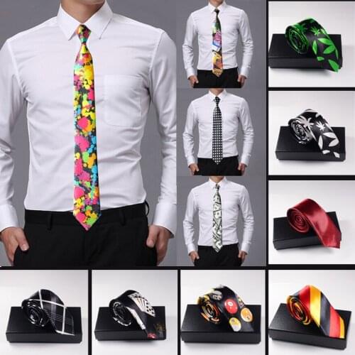 New Fashion Necktie Gentleman Neck Tie Silk Formal Birthday Party Business Gifts Tie For Men Gravata Slim Arrow Neck Tie