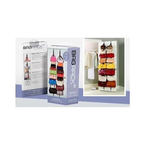 Bag Rack Door Back Handbag Organiser is 16 Hook 436468969
