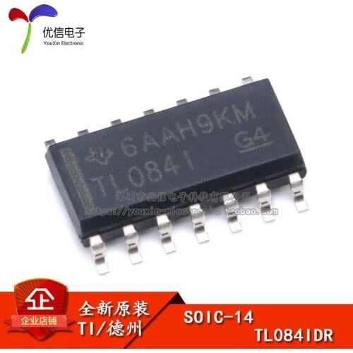 Genuine original patch TL084IDR SOIC-14 high-voltage chip QUAD OPERATIONAL AMPLIFIER