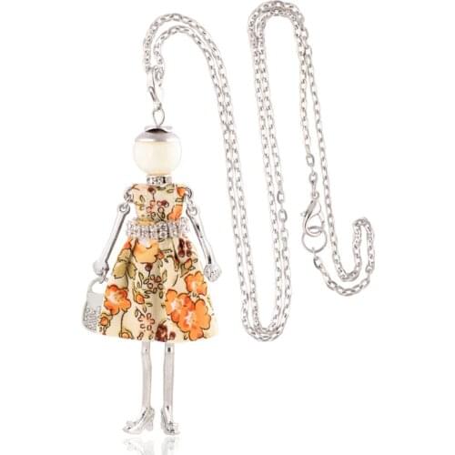 Fashion Statement Necklace Cute Long Women Pendant Hot Sale Charm Lady Jewelry Girl Christmas Gift Wholesale