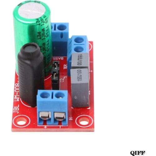 Drop Ship&Wholesale Treble Bass 2 Way Audio Frequency Divider Adjustable Crossover Filter Car Audio APR28