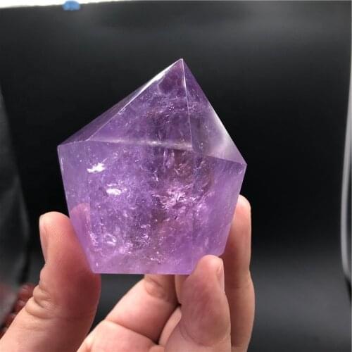 TOP!!! Rare Unique skeletal AMETHYST QUARTZ crystal point