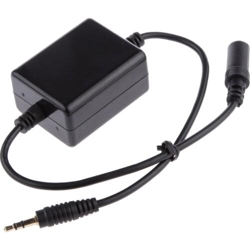 Generic 3.5mm Aux Audio Noise Filter Ground Loop Isolator Suppressor Car Electrical Stereo Headphone Eliminator