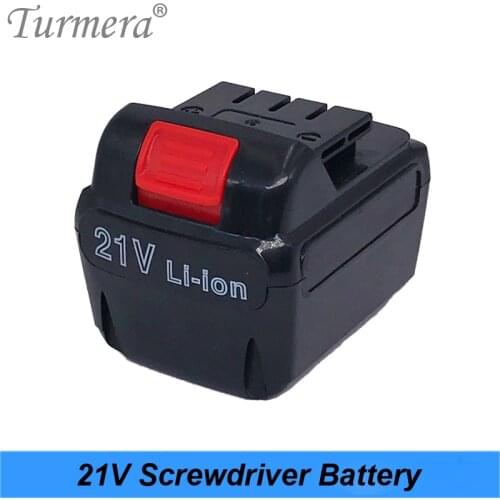 21v 18v 5s 18650 pack screwdriver battery electric drill battery Cordless screwdriver charger battery for power tool turmera
