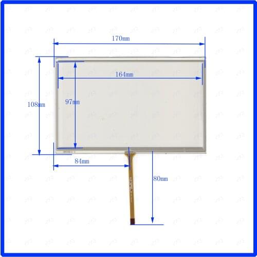 ZhiYuSun XWT1702 170*108mm 7.8inch 4 wire TOUCH SCREEN touch panel this is compatible 170*108